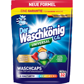 WaschKönig kapsule na pranie Universal – 32 ks