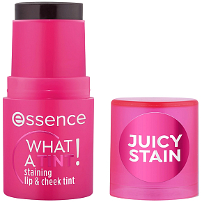 Essence What a Tint! tyčinka na pery a líca 10 Raspberry Vibes 5 g