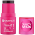 Essence What a Tint! tyčinka na pery a líca 10 Raspberry Vibes 5 g