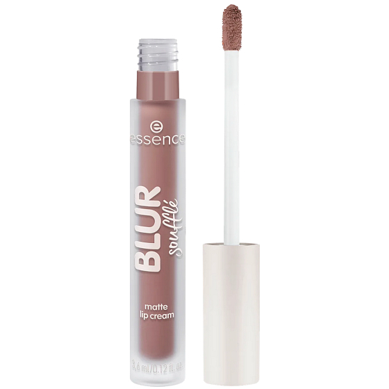 Essence matný krém na rty BLUR soufflé 02 Spice Filter, 3,6 ml
