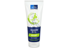 Alpa Sport Star Relax Šport po výkone masážny gél s mentolom, methylsalicylátu a bylinný extrakty 210 ml