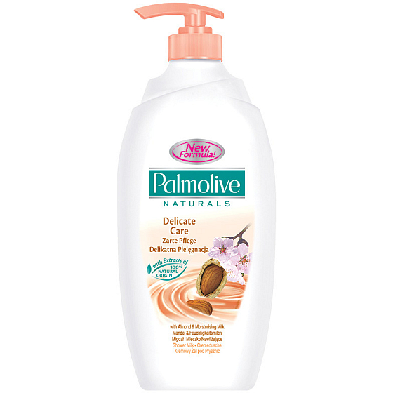 Palmolive Naturals Delicate Care Almond Milk vyživujúce sprchový gél 750 ml