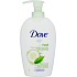Dove Go Fresh Touch Uhorka & Zelený čaj tekuté mydlo s dávkovačom 250 ml