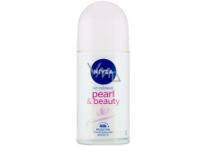Nivea Pearl & Beauty guličkový antiperspirant dezodorant roll-on pre ženy 50 ml