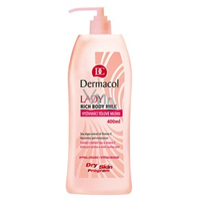 Dermacol Lady Rich Vyživujúce telové mlieko pre suchú a veľmi suchú pleť