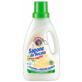 Chante Clair Chic Sapone da Bucato Muschio Bianco Marsiglia Bílý Mošus tekuté pracie mydlo 18 dávok 1 l