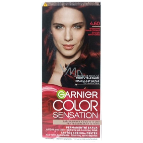 Garnier Color Sensation farba na vlasy 4.60 Intenzívna tmavo červená