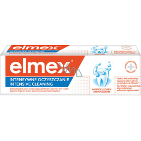 Elmex Intensive Cleaning zubná pasta pre hladké a prirodzene biele zuby 50 ml