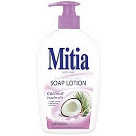 Mitia Coconut In Palm milk krémové tekuté mydlo dávkovač 500 ml