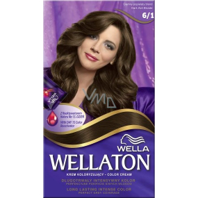 Wella Wellaton krémová farba na vlasy 6/1 Tmavá popolavá blond