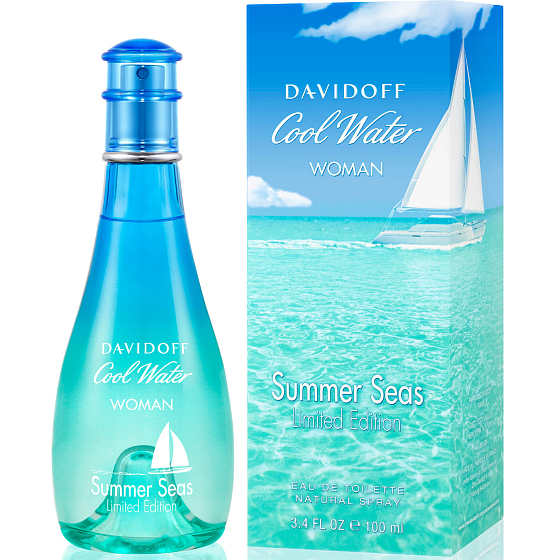 Davidoff Cool Water Summer Seas Woman toaletná voda 100 ml