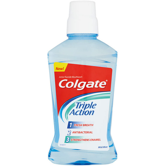 Colgate Triple Action ústna voda 500 ml
