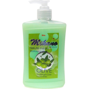Mika Mikano Beauty Olive tekuté mydlo s dávkovačom 500 ml