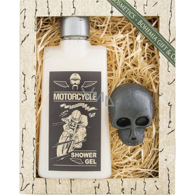 Bohemia Gifts Motorcycle Vintage sprchový gél 200 ml + toaletné mydlo 50 g, kozmetická sada