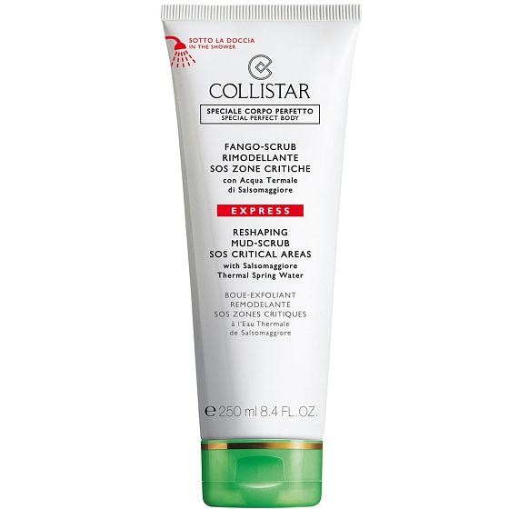 Collistar Reshaping Mud-Scrub S.O.S. Critical Areas bahenné peeling na SOS problematické partie 250 ml
