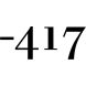 Minus 417 Minus 417