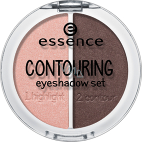 Essence Contouring Eyeshadow Set sada očných tieňov 03 Roses Meet Mahagony 5 g