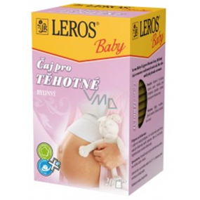 Leros Baby Pre tehotné ženy bylinný čaj 20 x 2,0 g