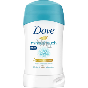 Dove Mineral Touch antiperspirant dezodorant stick pre ženy 40 ml