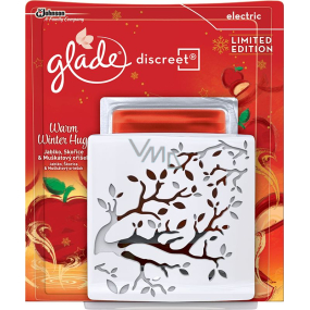 Glade Discreet Warm Winter Hug Apple, Cinnamon & Nutmeg osviežovač vzduchu náhradná náplň 8 g