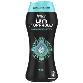 Lenor Unstoppables Fresh - Svieže vonné perličky do práčky dodávajú prádlu intenzívnu sviežu vôňu až do ďalšieho prania 210 g