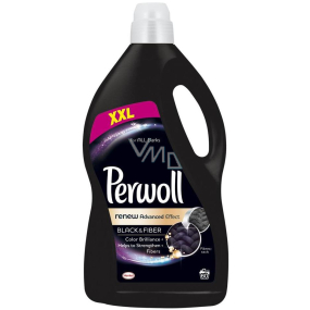 Perwoll Black & Fiber prací gél navracia intenzívnu čiernu farbu, chráni pred stratou tvaru 60 dávok 3,6 l