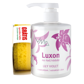 Luxon Lily Violet na riad 450 ml dávkovač + hubka