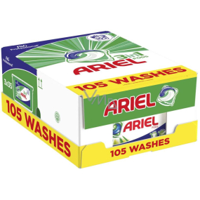 Ariel 3v1 Regular gélové kapsule na pranie bielizne 105 kusov 3 x 945 g