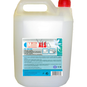 Milli Als profesionálny antimikrobiálne tekuté mydlo čisté bez parfumácie 5 l