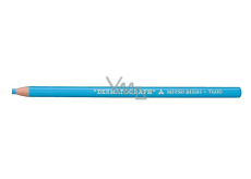 Uni Mitsubishi Dermatograph Priemyselná popisovacie ceruzka pre rôzne typy povrchov Svetlo modrá 1 kus