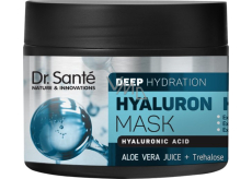 Dr. Santé Hyaluron Hair Deep Hydration Mask na suché, matné a lámavé vlasy 300 ml