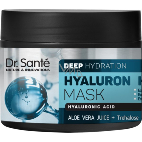 Dr. Santé Hyaluron Hair Deep Hydration Mask na suché, matné a lámavé vlasy 300 ml