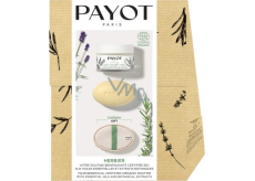 Payot Box Herbier Creme Universelle BIO univerzálny pleťový krém s levanduľovým olejom 50 ml + tuhý výživný krém na telo a tvár s rozmarínovým esenciálnym olejom 1 ks + lufové rukavice 1 ks, kozmetická sada 2022