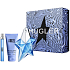 Thierry Mugler Angel parfumovaná voda 50 ml + telové mlieko 50 ml + parfumovaná voda 10 ml miniatúra, darčeková sada pre ženy