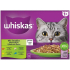 Whiskas Vybrané menu v želé hovädzie, kuracie, losos, tuniak v kapsuliach 12 x 85 g