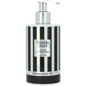 Vivian Gray Lemon & Green Tea krémové tekuté mydlo s dávkovačom 250 ml
