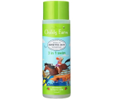 Childs Farm 3v1 Jahoda a máta sprchový gel, šampon a kondicionér po plavání 250 ml