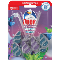 Duck WC záves Active Clean Duo Violet, 2x 36 g