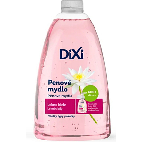 Dixi penové mydlo na ruky s bielym lekno náhradná náplň 500 ml