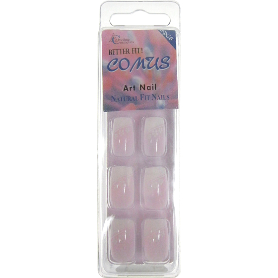 Absolute Cosmetics Comus Art Nail umelé nechty francúzska manikúra CM55 20 kusov