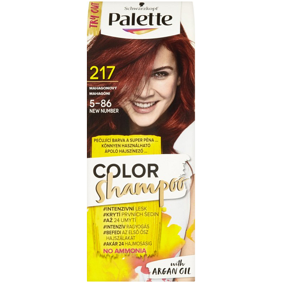 Schwarzkopf Palette Color tónovacia farba na vlasy 217 - Mahagónový