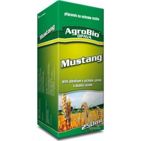 AgroBio Mustang proti burinám v jačmeni jarnom a pšenici ozimnej 250 ml