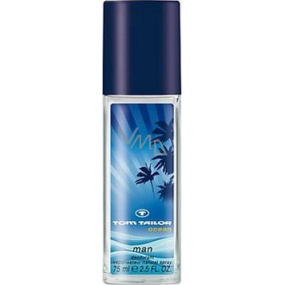 Tom Tailor Ocean Man parfumovaný deodorant sklo pre mužov 75 ml