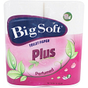 Big Soft Plus parfumovaný 2 vrstvový 4 x 160 útržkov