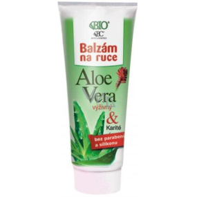 Bione Cosmetics Aloe Vera balzam na ruky pre všetky typy pokožky 205 ml