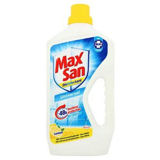 Max San Universal Lemon univerzálny čistič ochrana proti baktériám 1 l