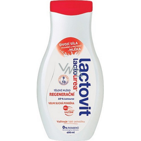 Lactovit Lactourea regeneračné telové mlieko 400 ml