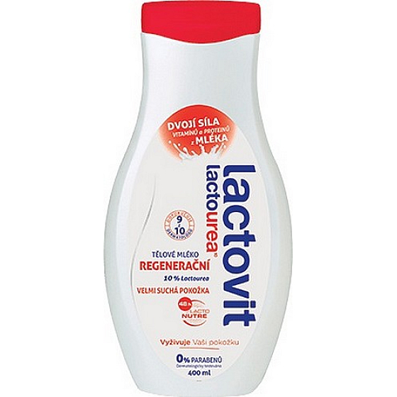 Lactovit Lactourea regeneračné telové mlieko 400 ml