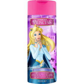 Disney Princess - Šípková Ruženka 2v1 sprchový gél a šampón do kúpeľa fialový 400 ml