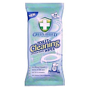 Green Shield WC a Smalt antibakteriálne čistiace vlhčené utierky 40 kusov